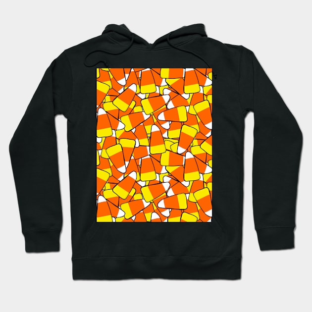 Candy Corn Hoodie by Quick Brown Fox Canada 